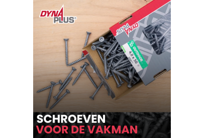 Krachtige keuze: DYNAPLUS outdoor schroeven voor hoveniers