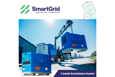 Probeer ons SmartGrid Batterijsysteem | 1 week kosteloos huren