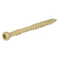 Dynaplus vlonderschroef [200x] - AR-BRONZE XTREME - platkop-60� - TX-25 - 5.0x80/42mm