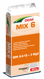 DCM Mix 6 volle pallet, 36 stuks a 25 kg