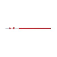 ARS Telescoopsteel EXP 141-329cm, rood/grijs