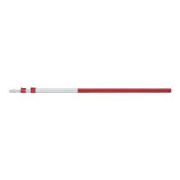 ARS Telescoopsteel EXP 184-456cm, rood/grijs