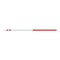 ARS Telescoopsteel EXP 218-561cm, rood/grijs