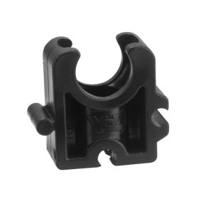 VdL PP buisklem, zwart, diam. 12 mm, type A