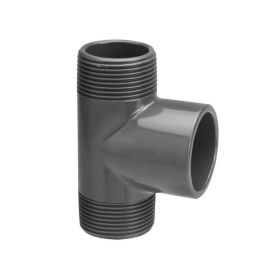 VdL T-stuk 90°, 63 x 2" bu.dr. x 63 mm