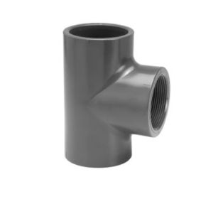 VdL T-stuk 90° 25 x 1/2" bi.dr. x 25 mm