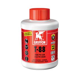 Griffon PVC lijm T-88, Kiwa, 500 ml.