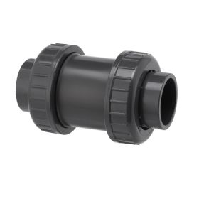 VdL PVC-U Terugslagklep 1 1/2" bi.dr. / DN40