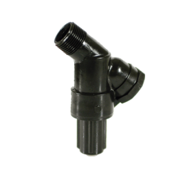 PP drukr. 3/4" bi. x 3/4" bu.dr., 3,4m3, uitlaatdruk 3,4 bar