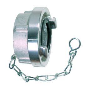 Storz blindkap, nokafst. 220 mm, met ketting