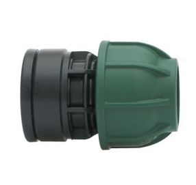50 mm x 2", Schroefbus, 1 x bi.dr., PN10
