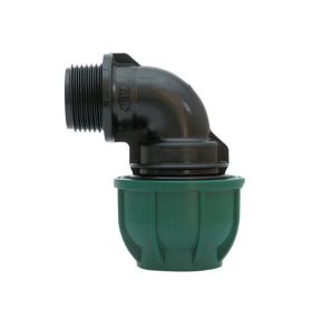 20 mm x 3/4", Knie 90°, 1 x bu.dr., PN10