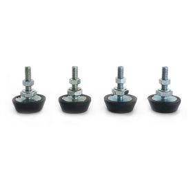 Stelpootjes (4 stuks) Gegalvaniseerd