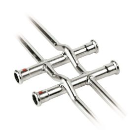 22 x 15 mm, 2 x insteek