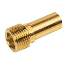 3/8" x 15 mm, bu.dr. x insteek