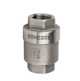 Veerbelaste tussenklep 1 1/2"