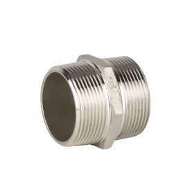 Dubbele nippel 1/4"