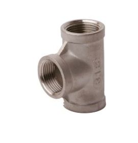 T-stuk verloop, 1/2"x 3/8" x 1/2"