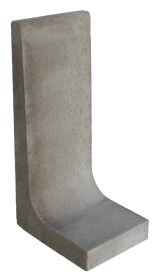 L-element 100x50x40 Grijs