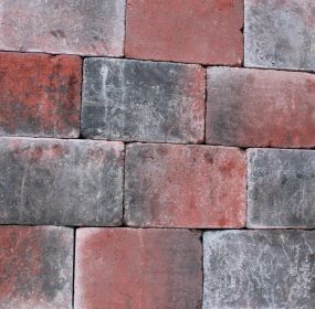 Tambour 20x30x6 rood/zwart