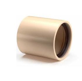 Overschuifkoppeling PVC-U, 63 mm, PN10