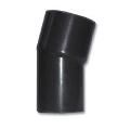 Bocht PVC-U 22,5°, 160 x 160 mm, M x M