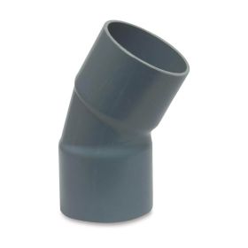 Bocht PVC-U 30°, 160 x 160 mm, M x M