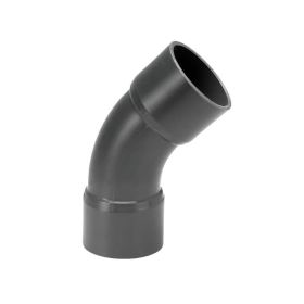 Bocht PVC-U 45°, 110 x 110 mm, M x M