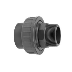 Koppeling PVC-U 3-delige koppeling 16 mm x 3/8" bu.dr.