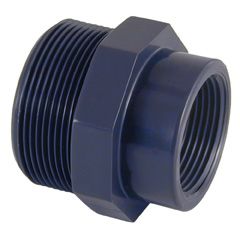 Draadsok PVC-U 3" x 2 1/2" bi. x bu.dr.