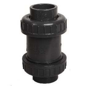 Terugslagklep PVC-U 1"