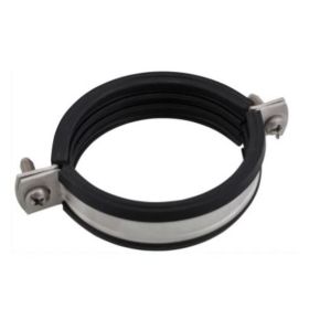 BIS Bifix RVS 316 pijpbeugel, 64 - 67 mm, M8 bi.dr.