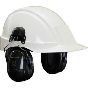 3M peltor optime 2 gehoorkap met helmbevestiging