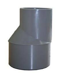 PVC Lijmverloopstuk 125 x 75 mm