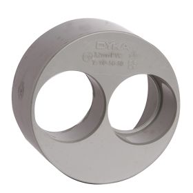 PVC Lijmverloopring 110 x 40 x 40 mm