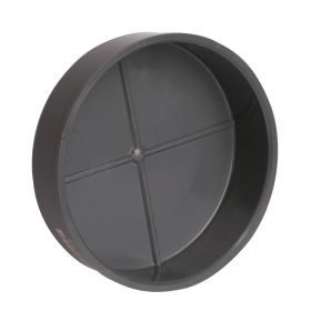 PVC Lijmafsluitkap 500 mm, SN4, grijs
