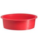 PE Speciedeksel 50 mm Universeel Rood