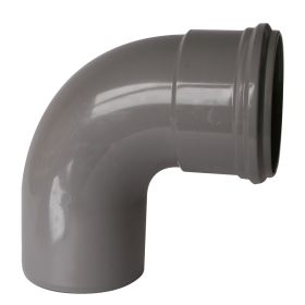 PVC buitenriolering bocht 250 mm, 87,5°, M/S, SN4