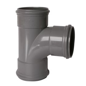 PVC buitenriolering T-stuk 315 x 125 mm, 88°,3 x M
