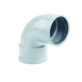 PVC buitenriolering flexibele bocht, 125 mm 87,5°, SN8