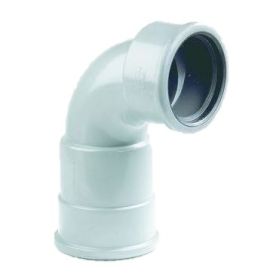 PVC buitenriolering flexibele bocht, 125 mm 88°, SN8