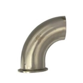 Tri-Clamp, RVS 316T, Bocht 90°, 80 x 106 mm