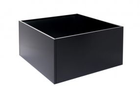 Vierkant 80x80 40 cm Aluminium