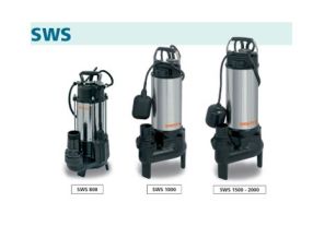 SWS 800 M, 230 VAC + vlotter, vuildoorlaat diam. 40 mm