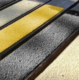 Vlonderstrips Grof/Outdoor Geel