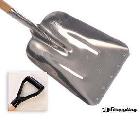Aluminium graanschop (100cm) KD-steel