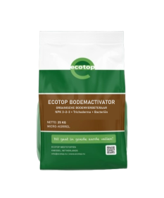 Ecotop Bodemactivator 25KG: 3-2-3 + Trichoderma + Bacteriën (Bacillus sp.)