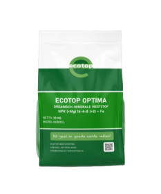 Ecotop Optima 25KG: 16-3-8 +2MgO + 1Fe + Bacteriën