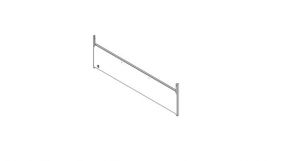 Versterking 400x1200 Aluminium
