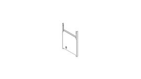 Versterking 400x250 Aluminium